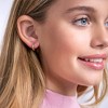 Girls' Rounded Classic Huggie Hoop Gold Plated Sterling Silver Earrings - Gold Tone - In Season Jewelry - 2 of 4