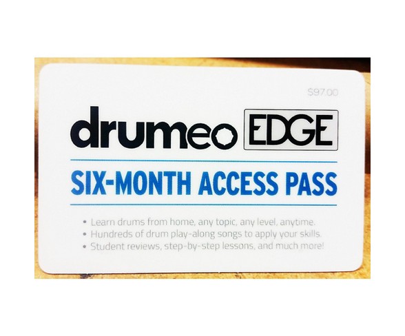 Drumeo Drumeo Edge Membership Card - Six Months
