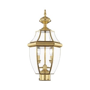 Livex Lighting Monterey 2 - Light Lantern in  Polished Brass - 1 of 1