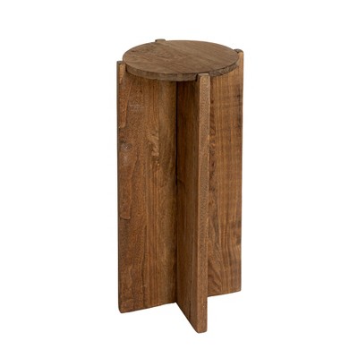 Storied Home Round Accent Table