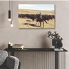 Courtside Market Bison Roundup Gallery-Wrapped Canvas - 2 of 4