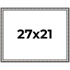PosterPalooza | Slim Profile Silver Picture Frame - UV Acrylic, Backing Board, Hanging Hardware Included - 2 of 4