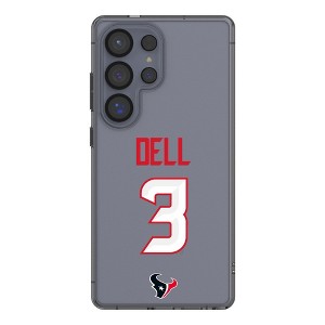 NFL Houston Texans Players Game Tactic Clear Cell Phone Case for Samsung Galaxy - 1 of 4