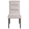 Coaster Home Furnishings Carla Upholstered Dining Side Chair Stone (Set of 2) - 3 of 4