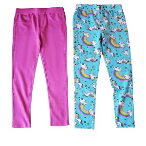 29614-10466-7-8 Just Love Girls Jeggings Leggings (Pack of 2) - 1 of 2