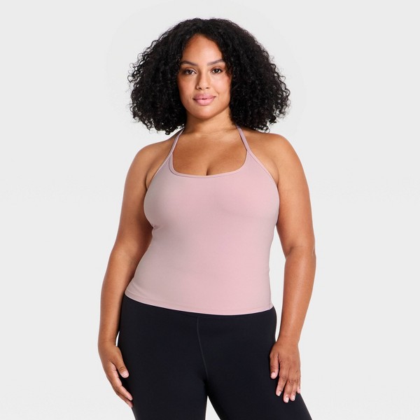 Top halter de tirantes finos suave para mujer - All In Motion™ 4