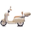 Whisen Kids Ride On Three-Wheel Motorcycle, Cool Waterfall Light, Large Storage Space, Intimate Anti-slip & Backrest Design - 4 of 4