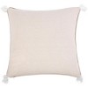 Remis Pillow - Rose Gold/White - 18"X18" - Safavieh - 3 of 3