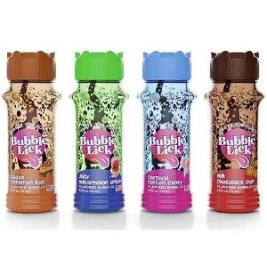 BubbleLick Premium Flavored Edible Bubbles Variety - 4pk - 1 of 4