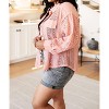 Women's Sweeter Than Nectar Lace Button Down - VERY J - 4 of 4