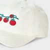 Tomato Baseball Hat - A New Day™ White - 4 of 4