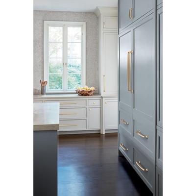 Champagne Bronze Round Cabinet Knob with Mounting Hardware