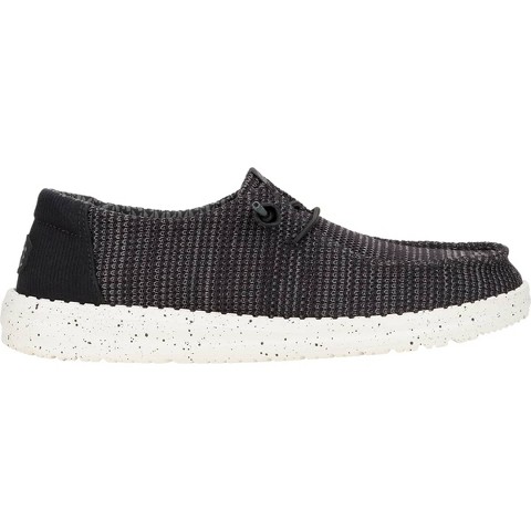 Обувь HEYDUDE Women Wendy Stretch Sox Wide , Black/White, 12