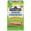 Once Again Graham Sandwiches Sunflower Butter - Case of 6/7.95 oz - 2 of 4