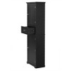 Grungis Bathroom Storage Cabinet with Drawer and Adjustable Shelf,Tall Floor Cabinet with Painted Finish,Storage Cabinet for Toiletries - 4 of 4