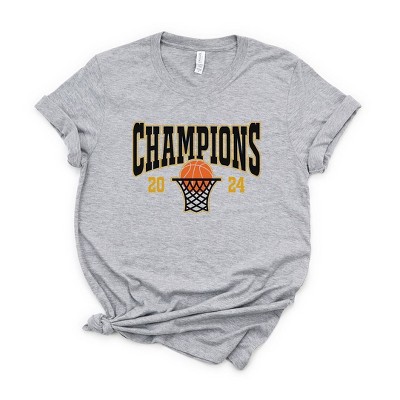 Simply Sage Market Women's College Basketball 2024 Champions AL Short Sleeve Graphic Tee
