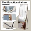 NicBex 71"x31.4" Full Length Mirror for Bedroom,Floor Mounted Wall Mirror with Wood Frame,Floor Mirror for Living Room,Entryway,Cloakroom - 4 of 4