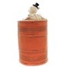 Designs Combined Inc 19.0 Inch Skeleton In Oil Drum Halloween Figurine , Lighted Halloween Decor Led Light Bones (1PC) - 2 of 2