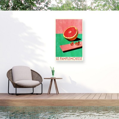 Trademark Fine Art - Bo Anderson  Le Pamlemousse Matted Framed Art