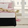 Lux Decor Solid Bed Skirts - Microfiber Tailored Drop 16-Inch Quadruple Pleated  Easy Fit Plain Bed Skirt - image 3 of 4