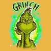 Junior's Dr. Seuss Airbrush Grinch T-Shirt - 2 of 3