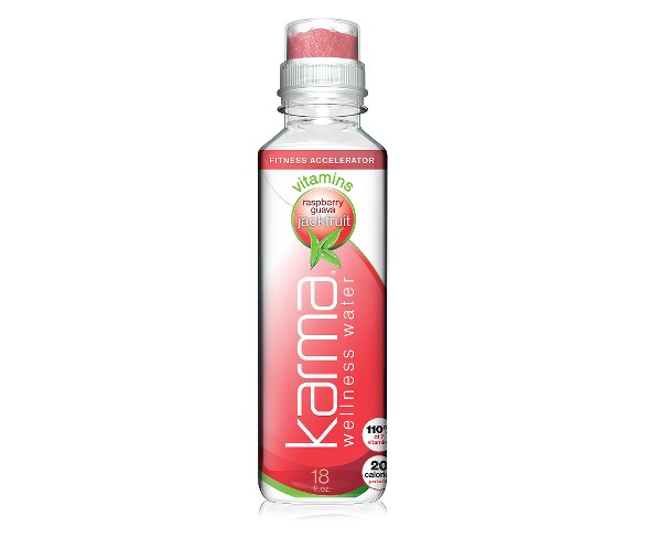 Karma Raspberry Guava Jackfruit Wellness Water - 18 fl oz