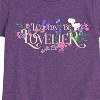 Girls' - Wicked - Glinda -Youth Girls Short Sleeve T-Shirt Fitted Short Sleeve Graphic T-Shirt - 2 of 4