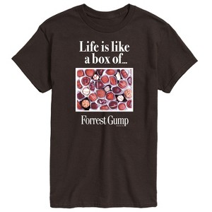 Men's - Forrest Gump - Life Is Like A Box Of Chocolates Short Sleeve Graphic T-Shirt - 1 of 4