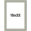 PosterPalooza | Sculpted Blue Picture Frame - UV Acrylic, Foam Board Backing, Hanging Hardware - 2 of 4