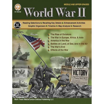 World War II Workbook, Grades 6 - 12 - by  George Lee (Paperback)