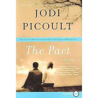 The Pact LP - Large Print by  Jodi Picoult (Paperback)