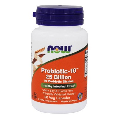 NOW Foods Probiotic-10 25 Billion CFU  -  50 Count