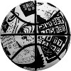 AND1 Street Art 27.5 Basketball : Youth Sized Rubber Streetball for Indoor and Outdoor Use, Deep Channel Construction and Durability - 2 of 4
