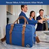 Luxury Work Bag for Healthcare Professionals Waterproof Doctor Bag Medical Organizer with Handle - 4 of 4