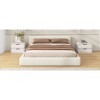 Queen Size Upholstered Platform Bed with Headboard for Bedroom - 2 of 4