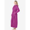 Dreams & Co. Plus Size Long Terry Robe - 4 of 4