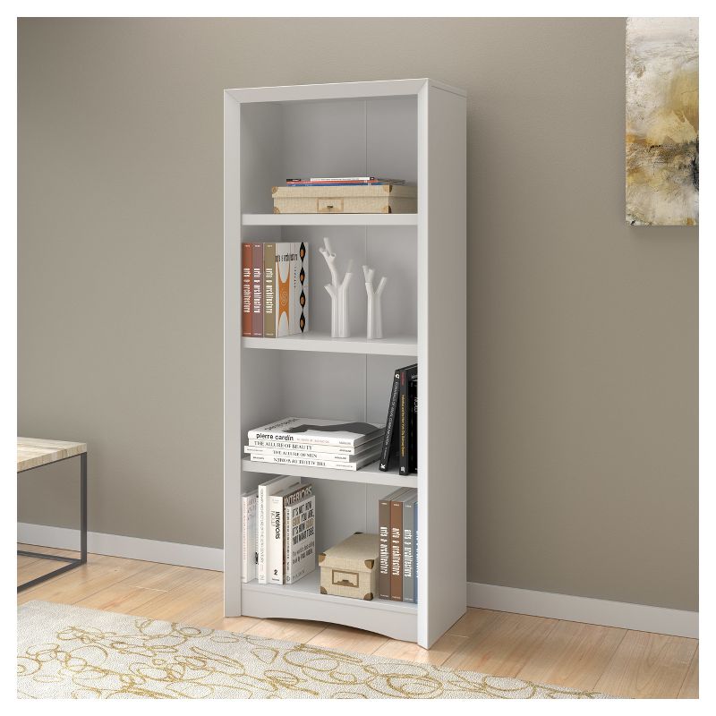 59" Adjustable 4 Shelf Quadra Bookcase - CorLiving , 4 of 7
