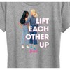 Women's - Barbie - Lift Each Other Up Short Sleeve Graphic T-Shirt - 2 of 4