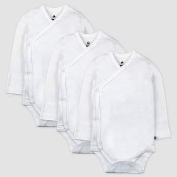 Burt's Bees Baby® Organic Cotton 5pk Short Sleeve Bodysuit Set - Heather  Gray : Target