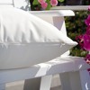 TopComfy Support Pillow Weather Resistant Mold Mildew Fade Resistant for Patio Outdoor Use, Beige, 17"*17"*10" - 4 of 4