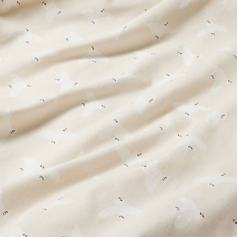 Cotton Fitted Crib Sheet - Birds - Cloud Island&#8482;, 4 of 6