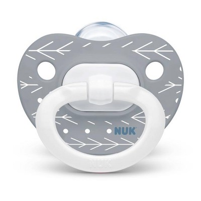 NEW NIP NUK 0-6 mos Orthodontic Pacifier Value Pack 3 Ct Blue  