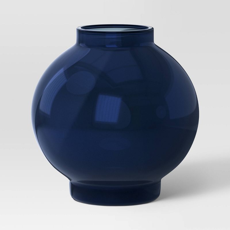 Round Modern Glass Vase - Threshold&#8482;, 1 of 5