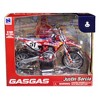 GasGas MC 450F Motorcycle #51 Justin Barcia "GasGas Factory Racing - Red Bull" 1/12 Diecast Model by New Ray - 3 of 3