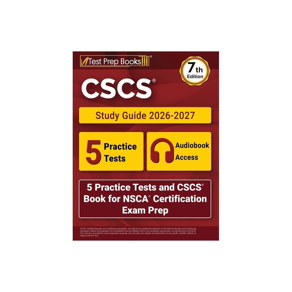 CSCS Study Guide 2026-2027 - by Lydia Morrison (Paperback)