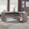 Sauder Hayes Garden L Desk Ashen Oak - image 4 of 4