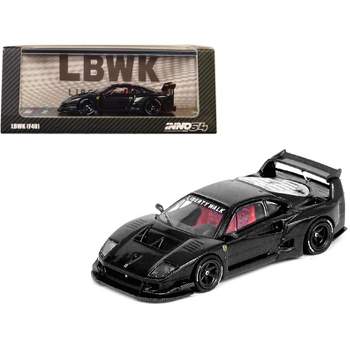 LBWK (Liberty Walk) F40 Full Carbon Fiber 1/64 Diecast Model Car by Inno Models