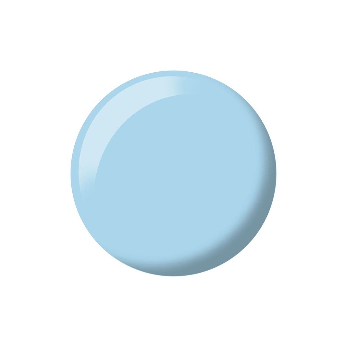 DND DC Soak Off Gel (031 Milky Blue, 0.6 oz) - Nail Color 0840256865868