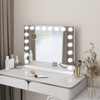 ELECWISH Lighted Vanity Mirror with Stand - 3-Color Adjustable - 2 of 4