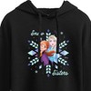 Women's - Frozen 2 - Snow Sisters Cropped Graphic Hoodie - image 2 of 3